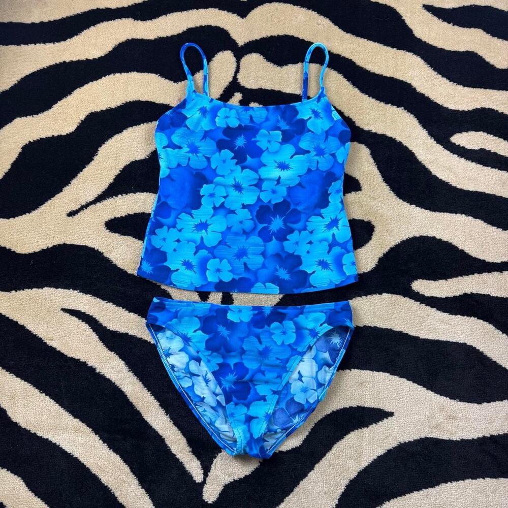 ★ Blue floral bikini set ★